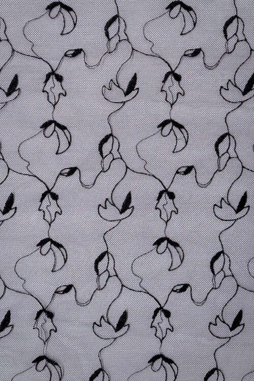 118760 160 z4 Dzianina haftowana na tiulu