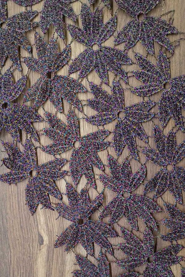 11740 z5 Tkanina haftowana gipiurowa