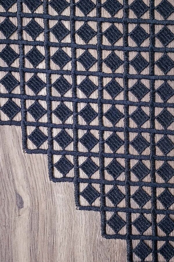 57580 z4 Tkanina haftowana gipiurowa