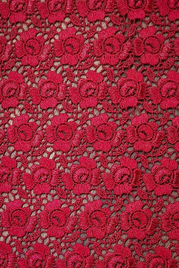 11690 z2 Tkanina haftowana gipiurowa