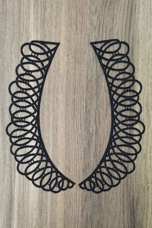 Kołnierzyk gipiurowy