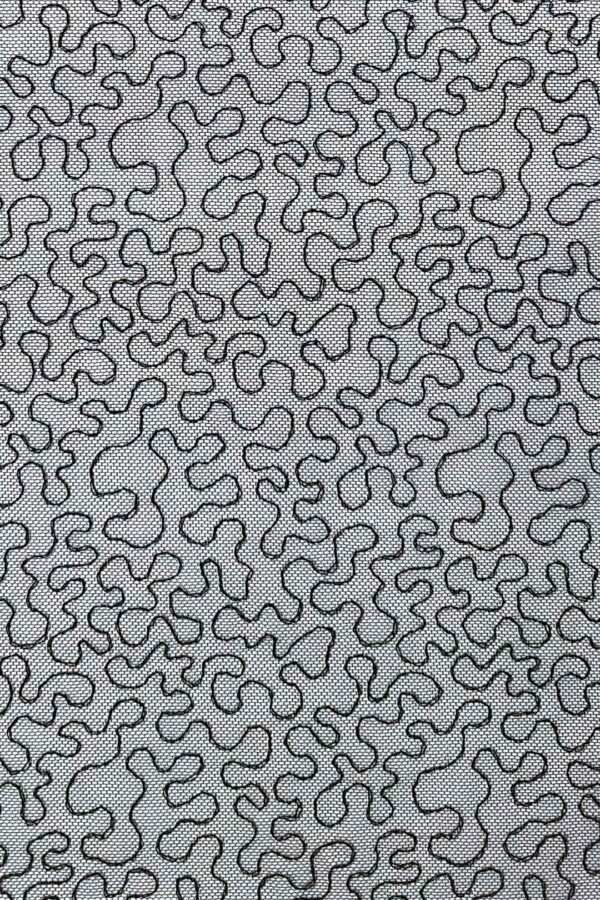 112220 150 z1 Dzianina haftowana na tiulu