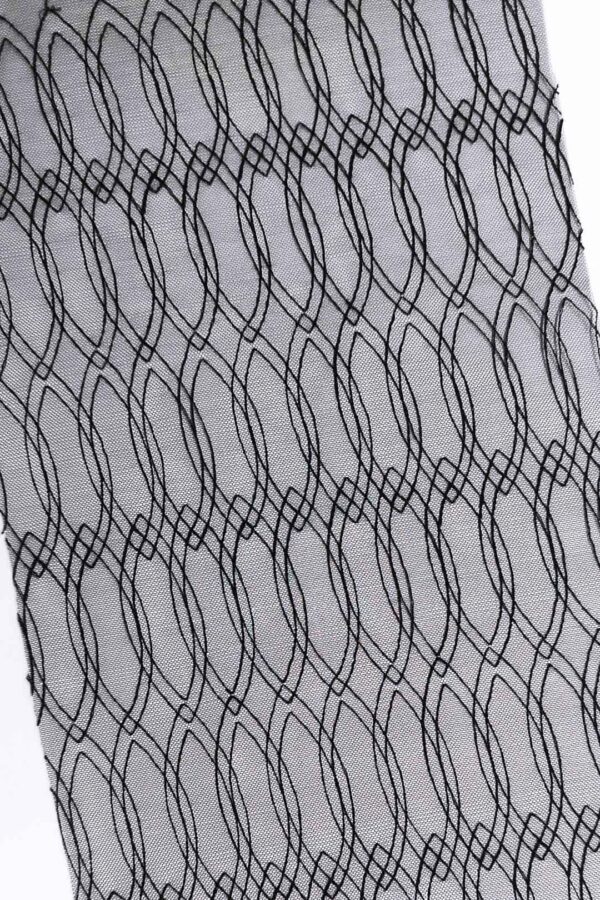 116610 150 z2 Dzianina haftowana na tiulu