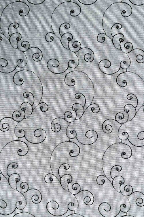 116620 150 z1 Dzianina haftowana na tiulu